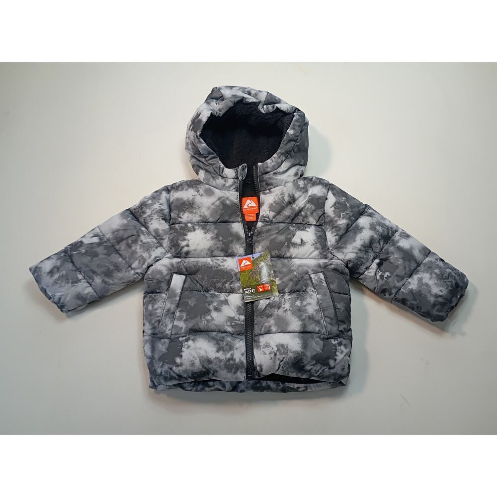 Ozark Trail Tie-Dye Puffer Jacket - 18 Month - NWT